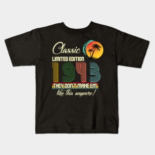 11th Birthday Gifts for Men Vintage Kids T-Shirt